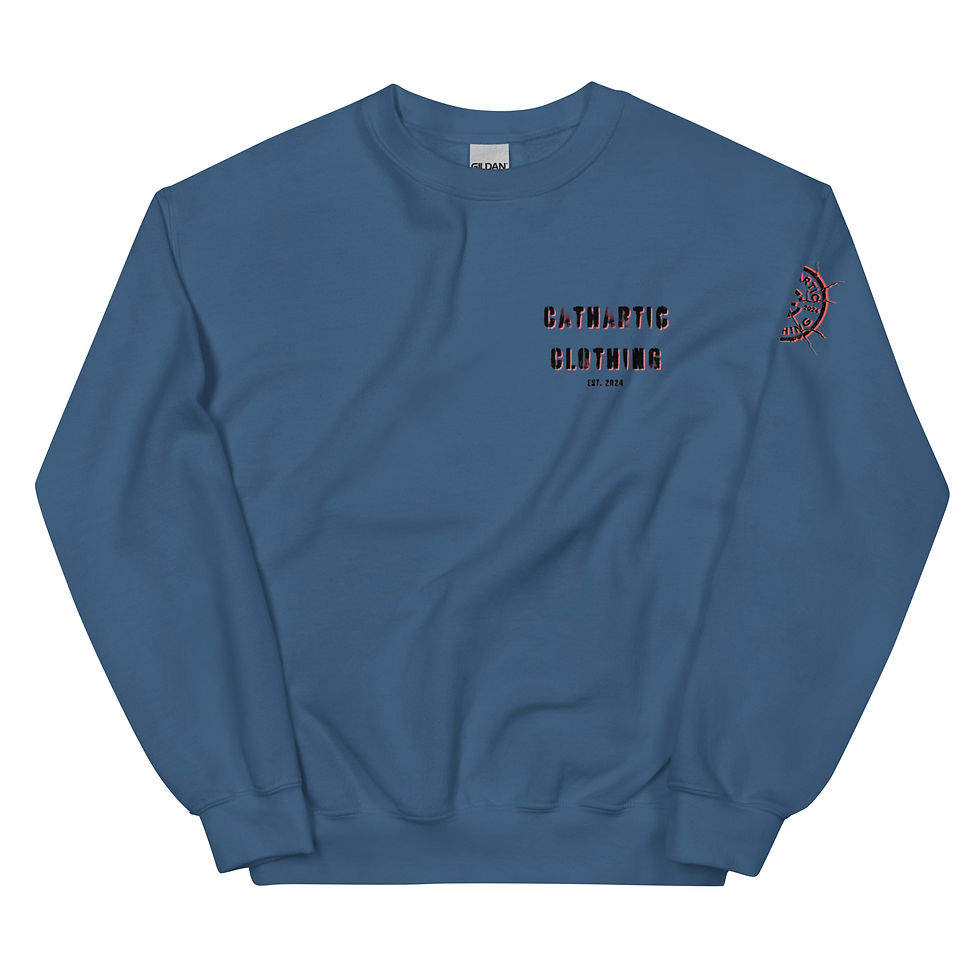 Thumbnail: Distressed Logo Crewneck (Unisex)