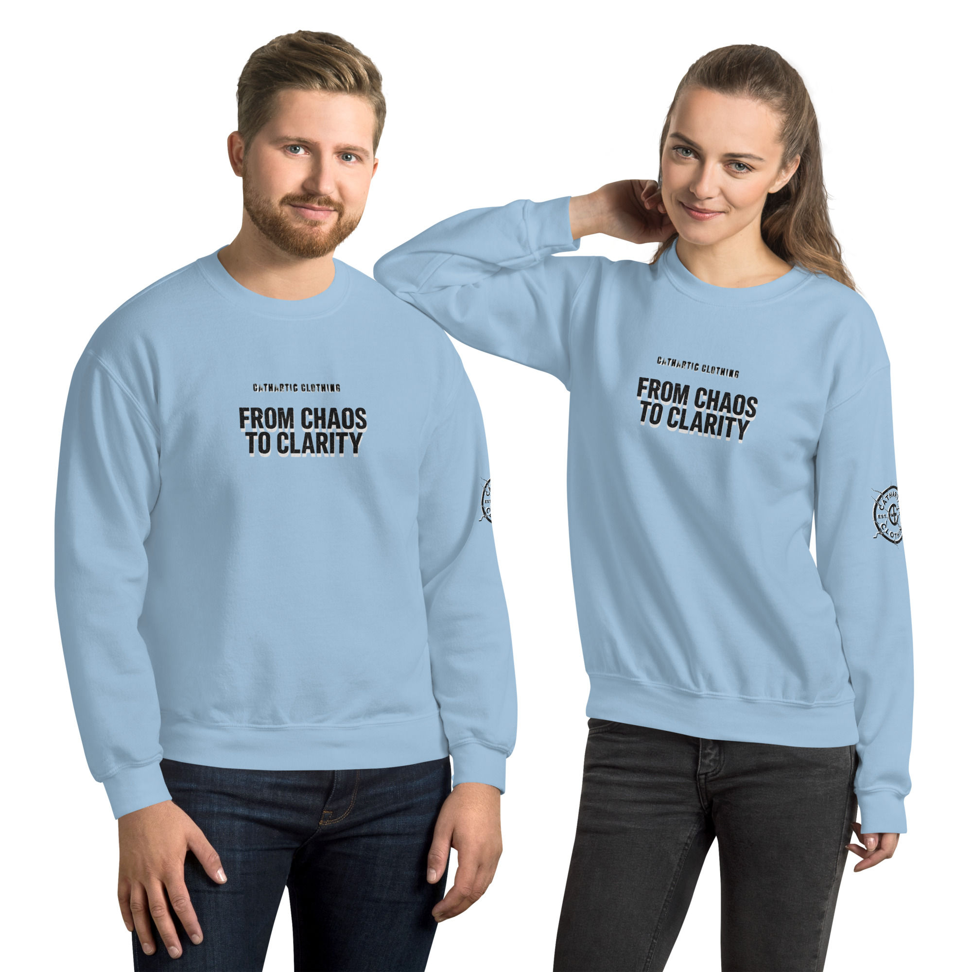 From Chaos To Clarity Unisex Crewneck Sweatshirt