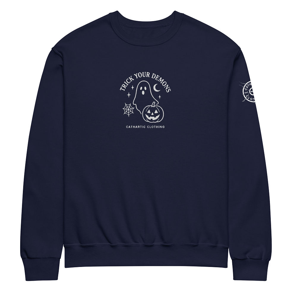 Thumbnail: Trick Your Demons Crew neck sweatshirt
