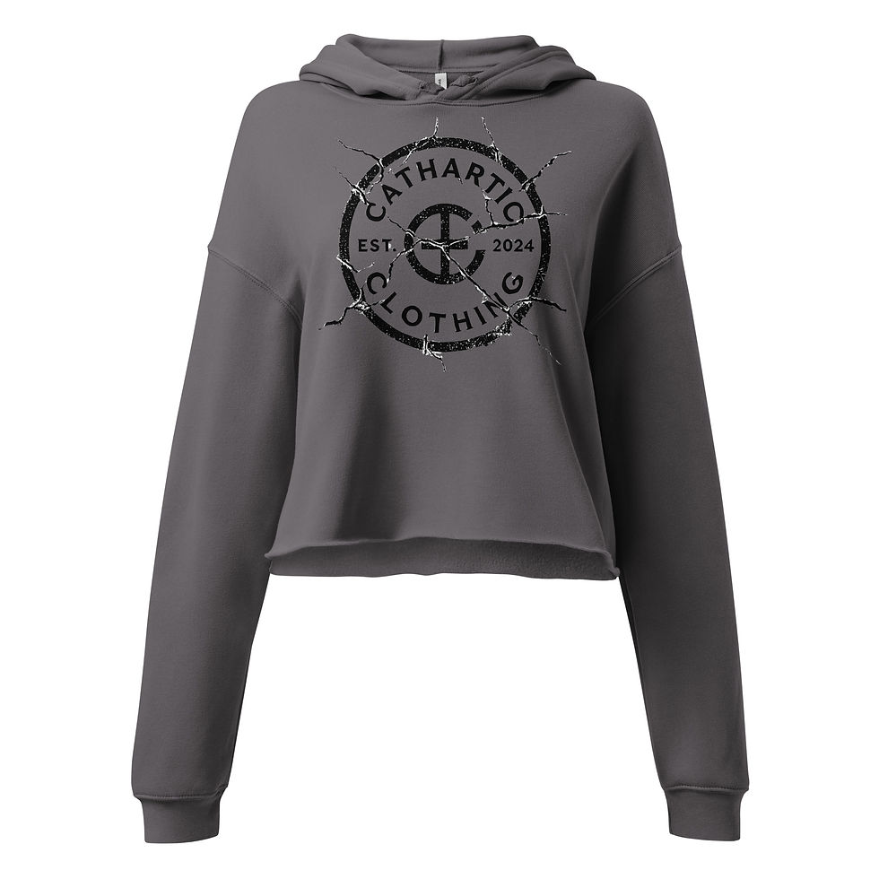 Thumbnail: Official Logo Women’s Crop Hoodie