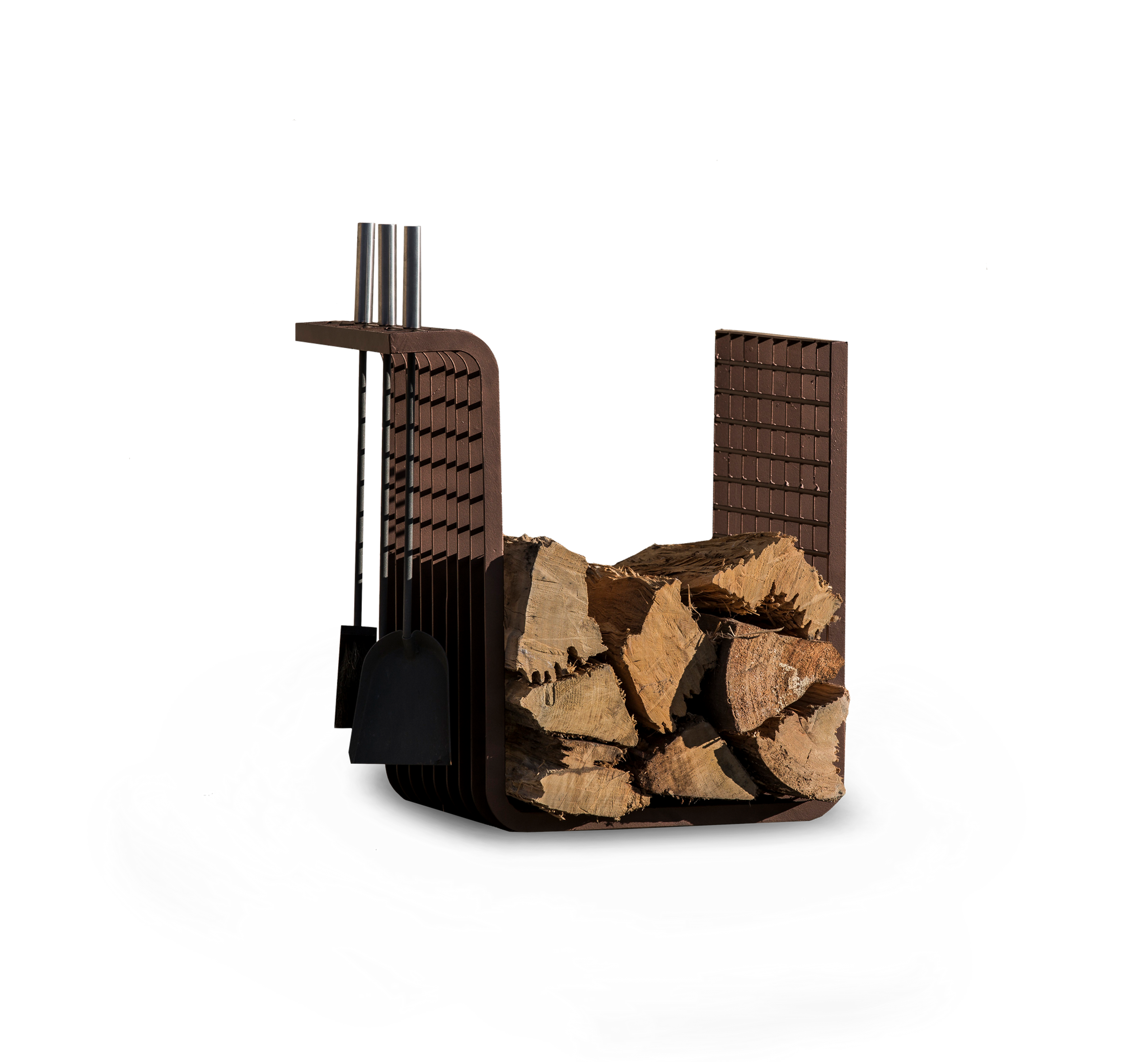 Square Fireplace Support by Cobermaster Concept