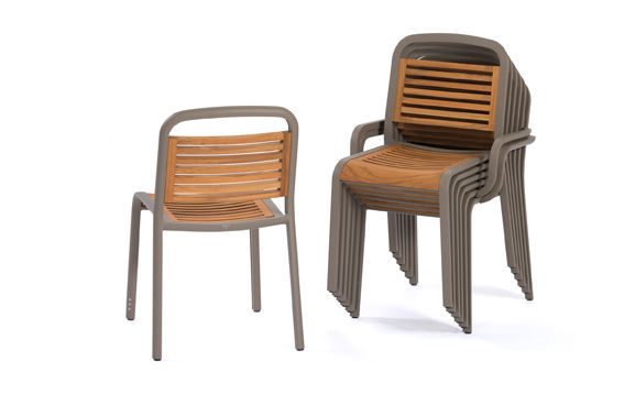 Thumbnail: Marumi Teak Chair by EGO Paris
