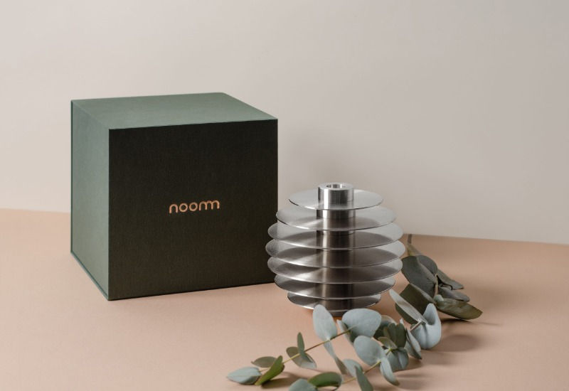 Thumbnail: Orb Candle Holder /stainless steel by Noom