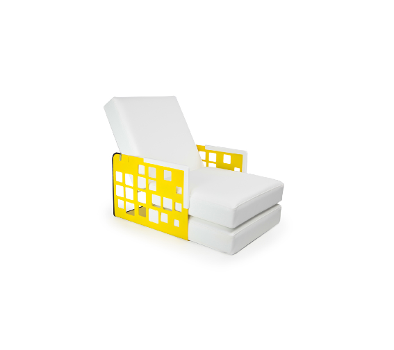 Thumbnail: Kube Armchair by EGO Paris