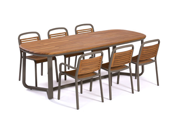 Thumbnail: Marumi Teak Chair by EGO Paris