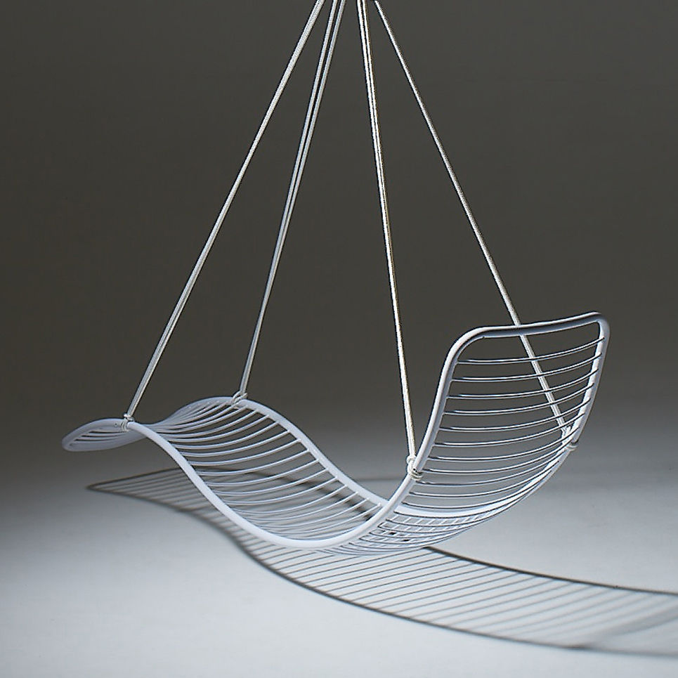 Thumbnail: Curve Pod Hanging Swing Chair by Studio Stirling