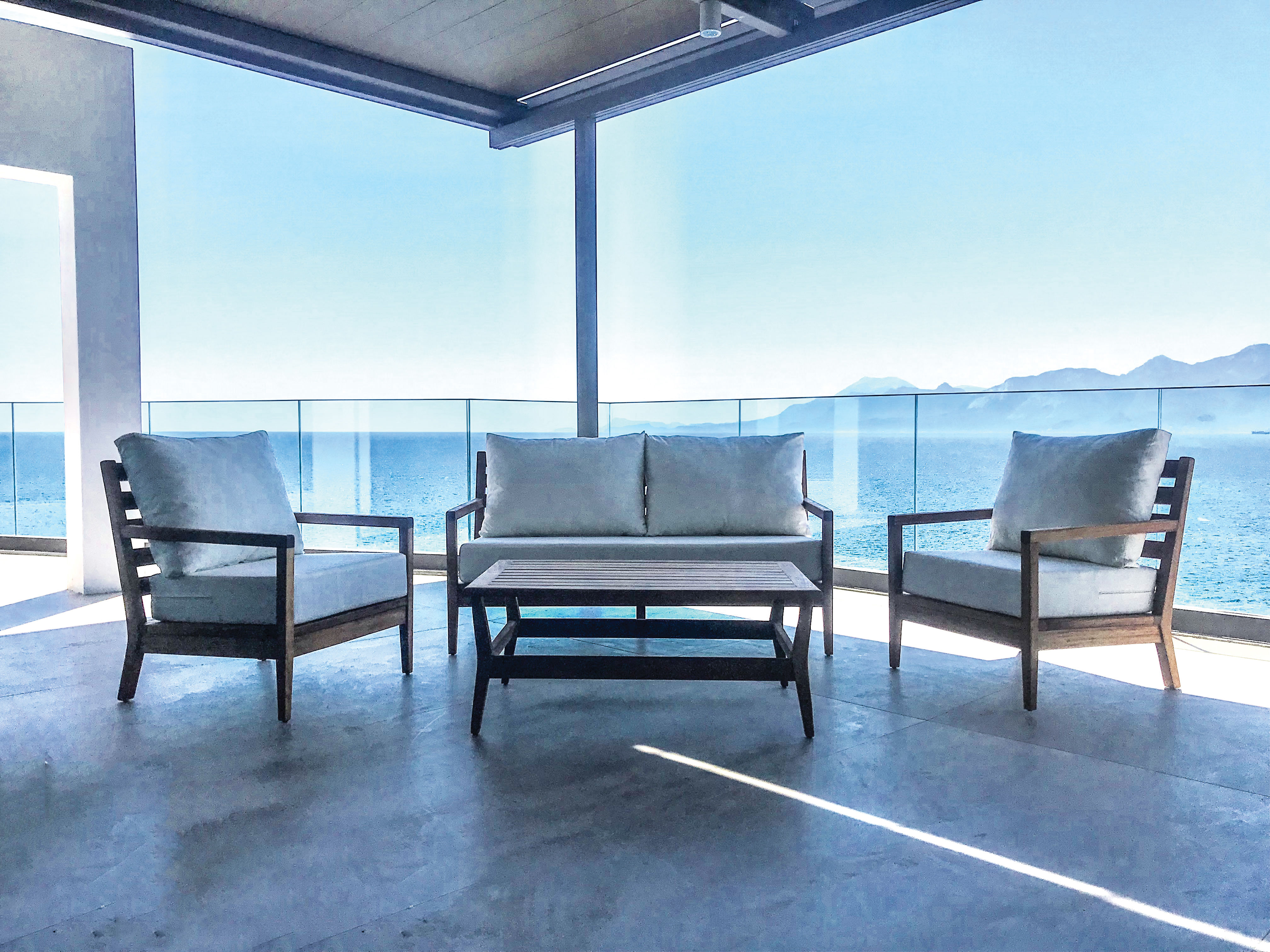 Las Vegas Sofa Wooden Set by Forgemobili