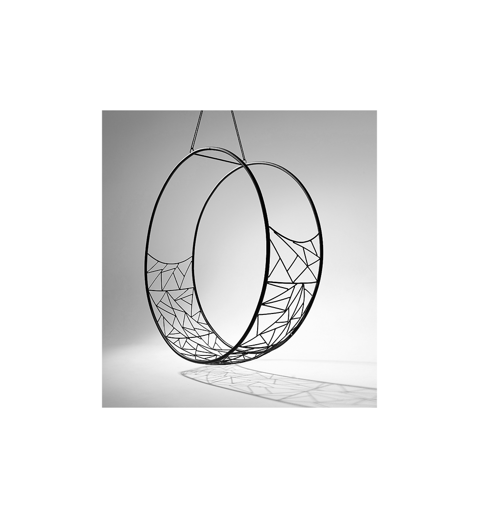 Thumbnail: Wheel Hanging Swing Chair by Studio Stirling