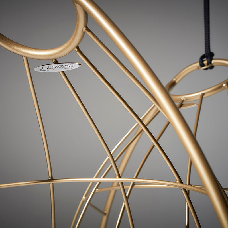 Thumbnail: Nest Egg – Jozi style Hanging Swing Chair by Studio Stirling