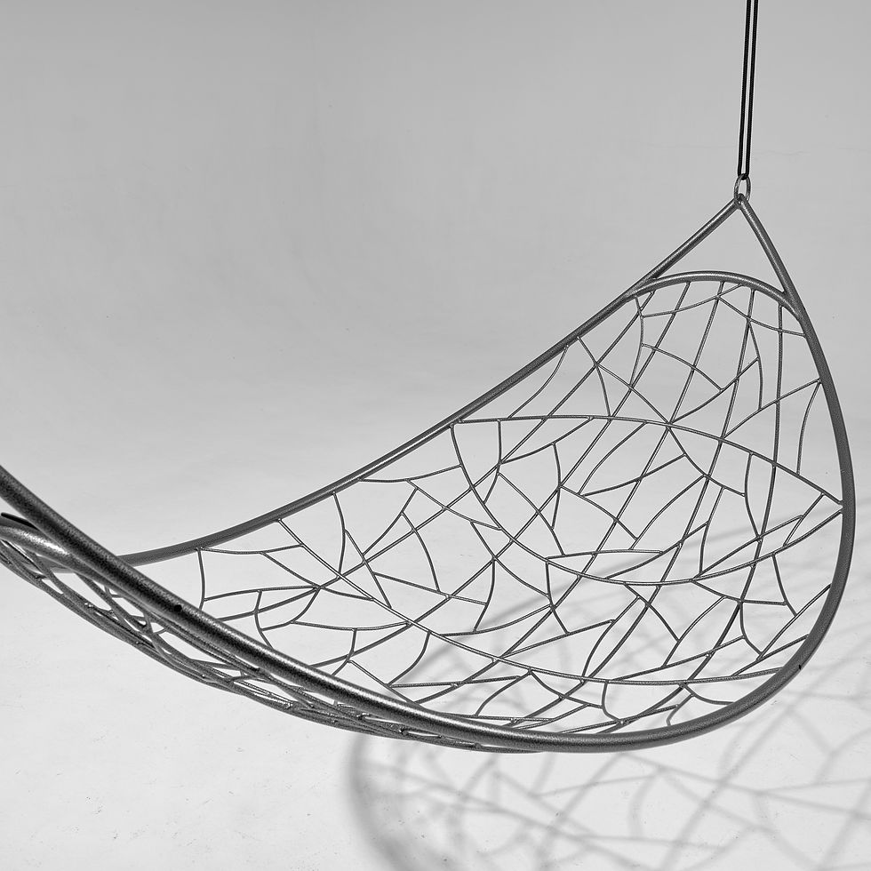 Thumbnail: The Melon Hanging Chair / Hammock by Studio Stirling