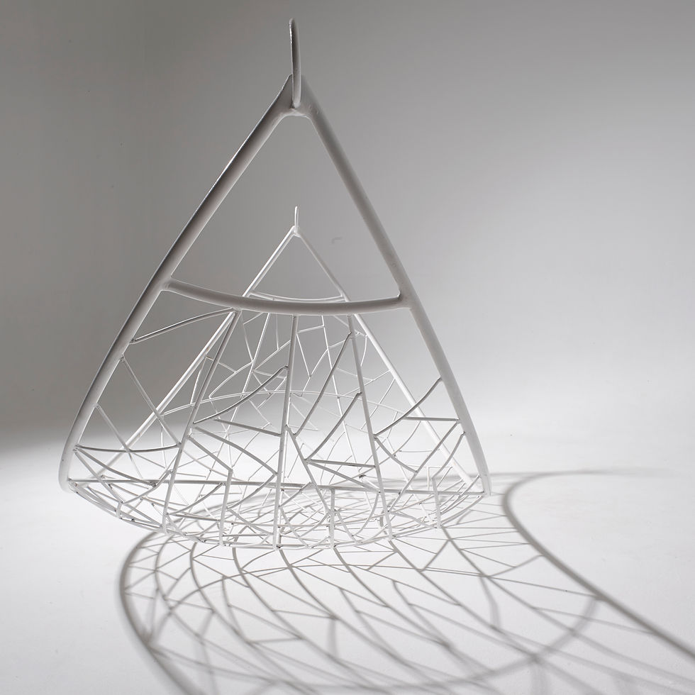 Thumbnail: The Melon Hanging Chair / Hammock by Studio Stirling