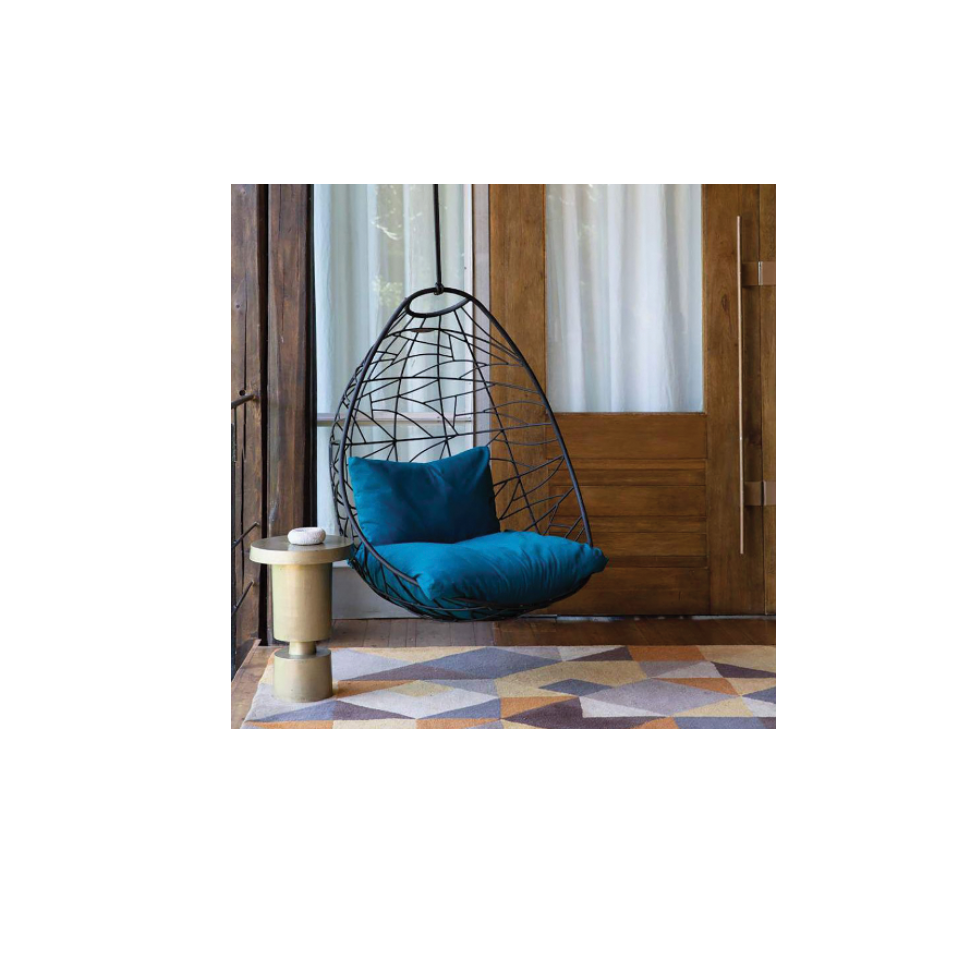 Thumbnail: Nest Egg, Twig Pattern, Hanging Swing Chair by Studio Stirling