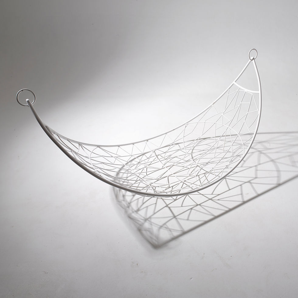 Thumbnail: The Melon Hanging Chair / Hammock by Studio Stirling