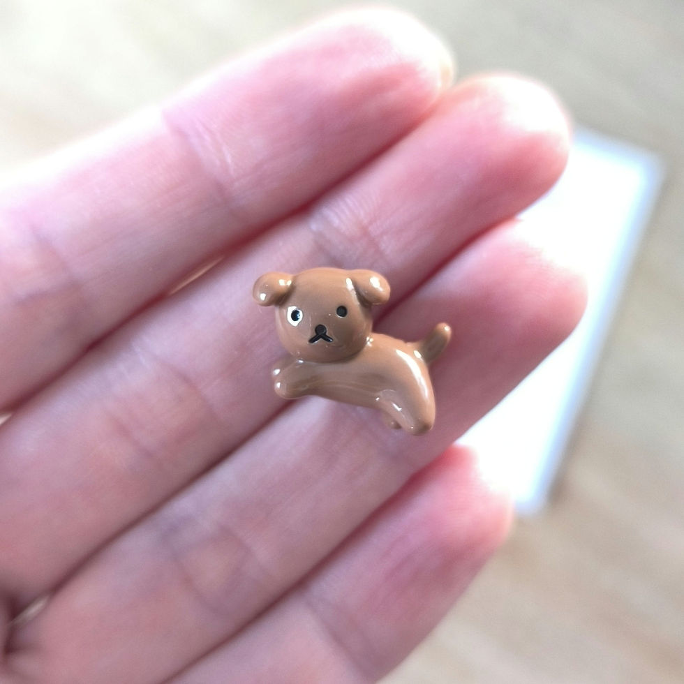 Miniature : Pin's Puppy marron 