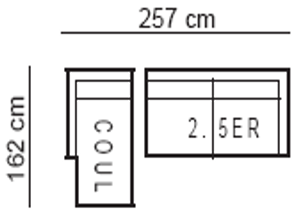 Miniatura: Sofá Modular Florencia Alemán 5 Puestos