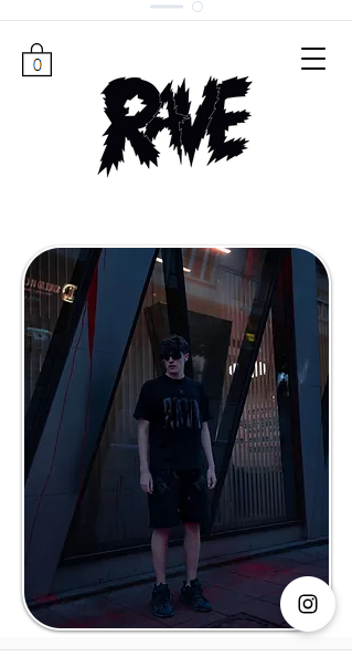 Streetwear Brand Rave Website