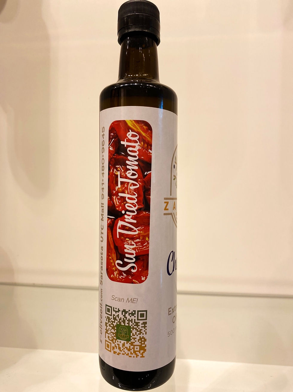 Sun Dried Tomatoe Infused Extra Virgin Chemlali Olive Oil