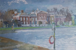 Kensington Palace and the Round Pond