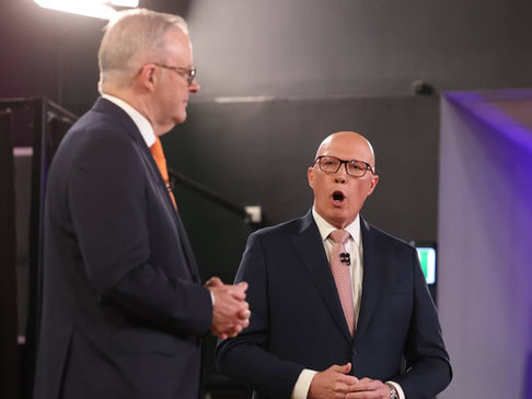 Albanese and Dutton Clash in First Federal Election Debate