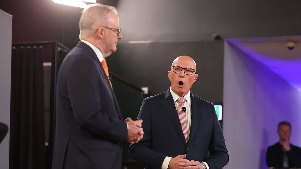 Albanese and Dutton Clash in First Federal Election Debate