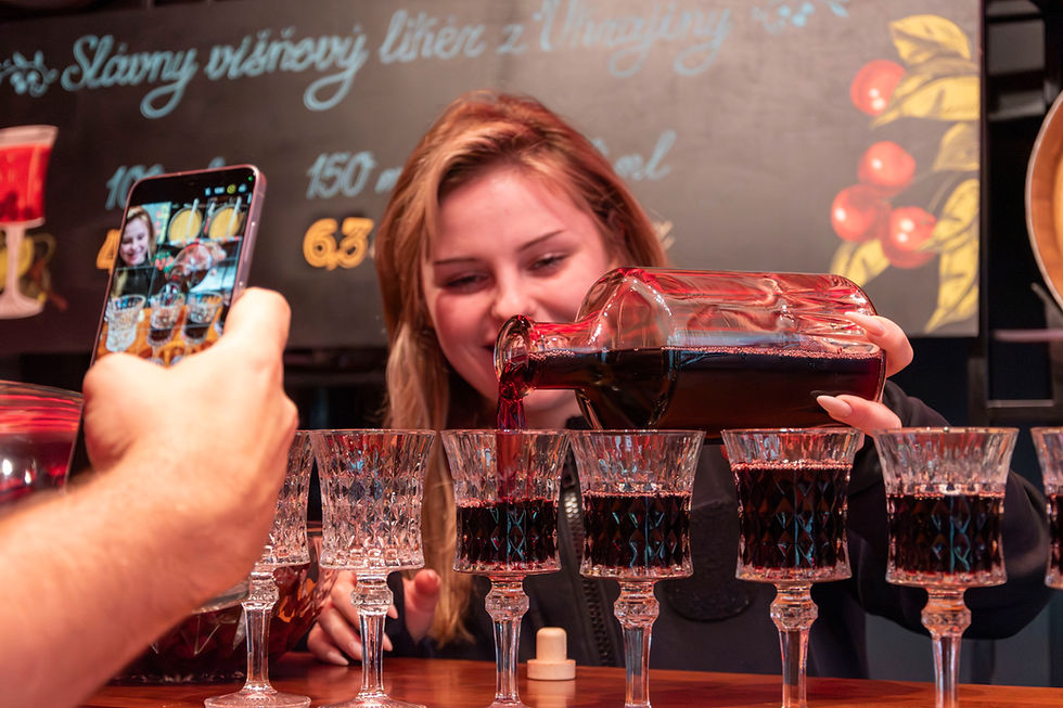 Cherry Liqueur in Bratislava Slovakia