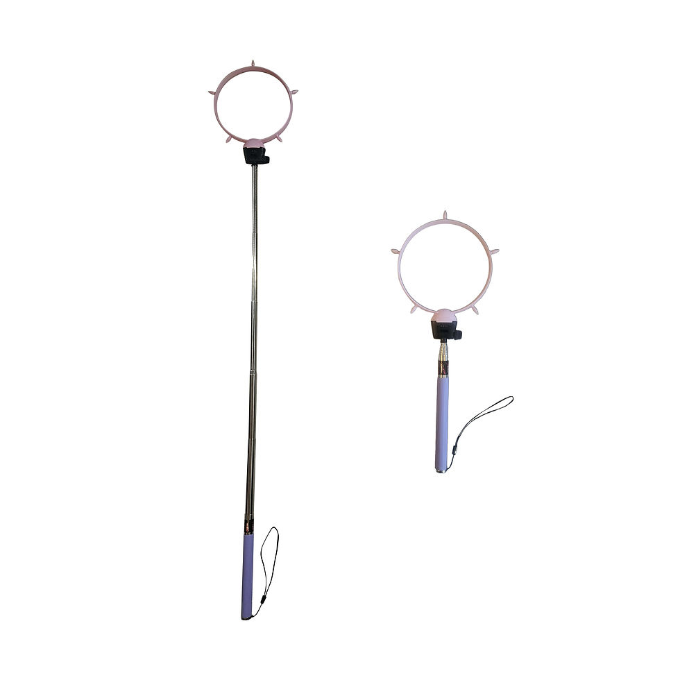 Thumbnail: ZARBOZZ DOG POOP CATCHER WITH EXTENSION HANDLE 8"/45" LONG BAD BACK PROBLEM