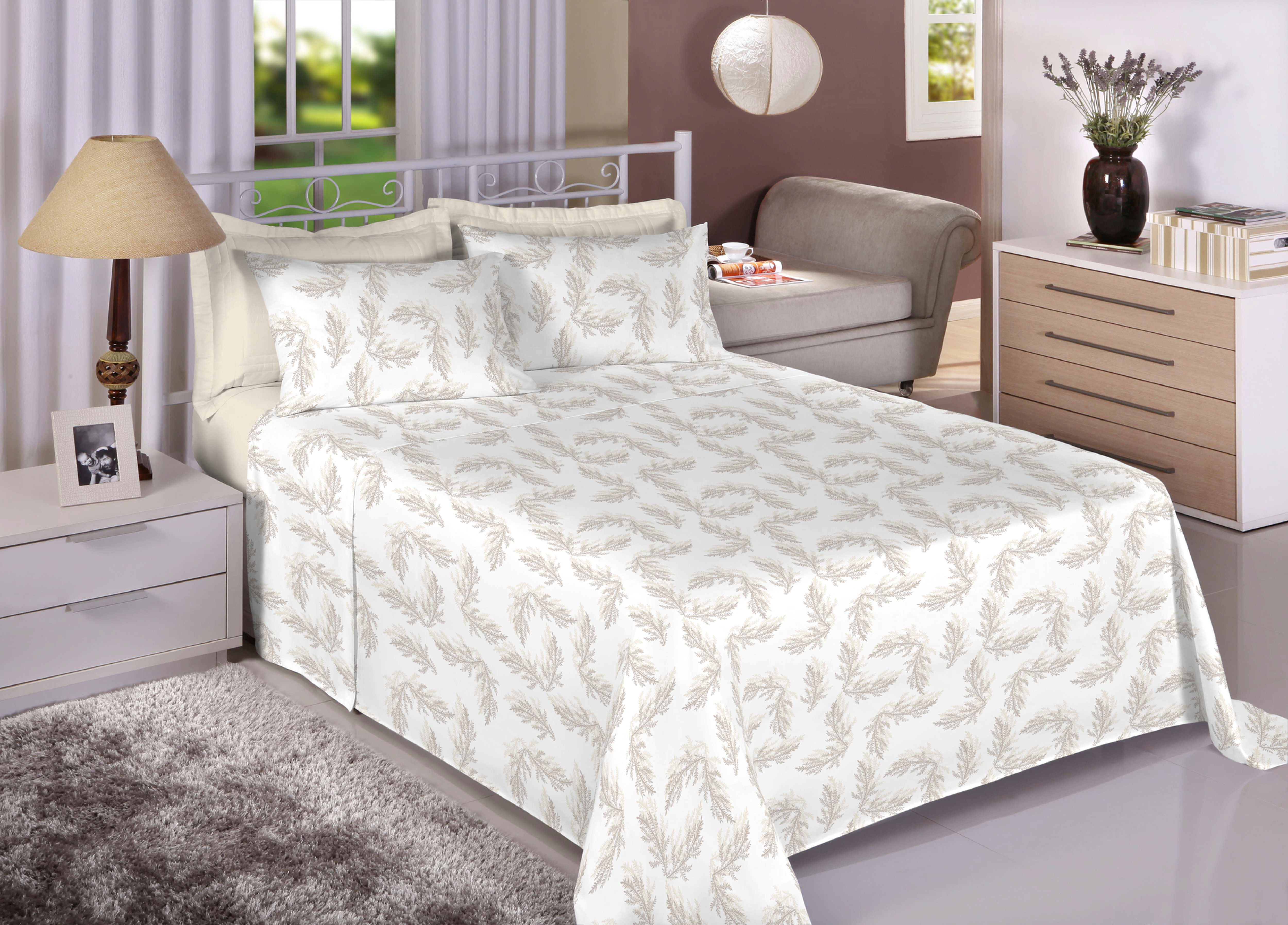  Jogo de Lençol Premium 180 Solteiro