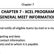 Ch 7 Xcel Program Gen Meet Info