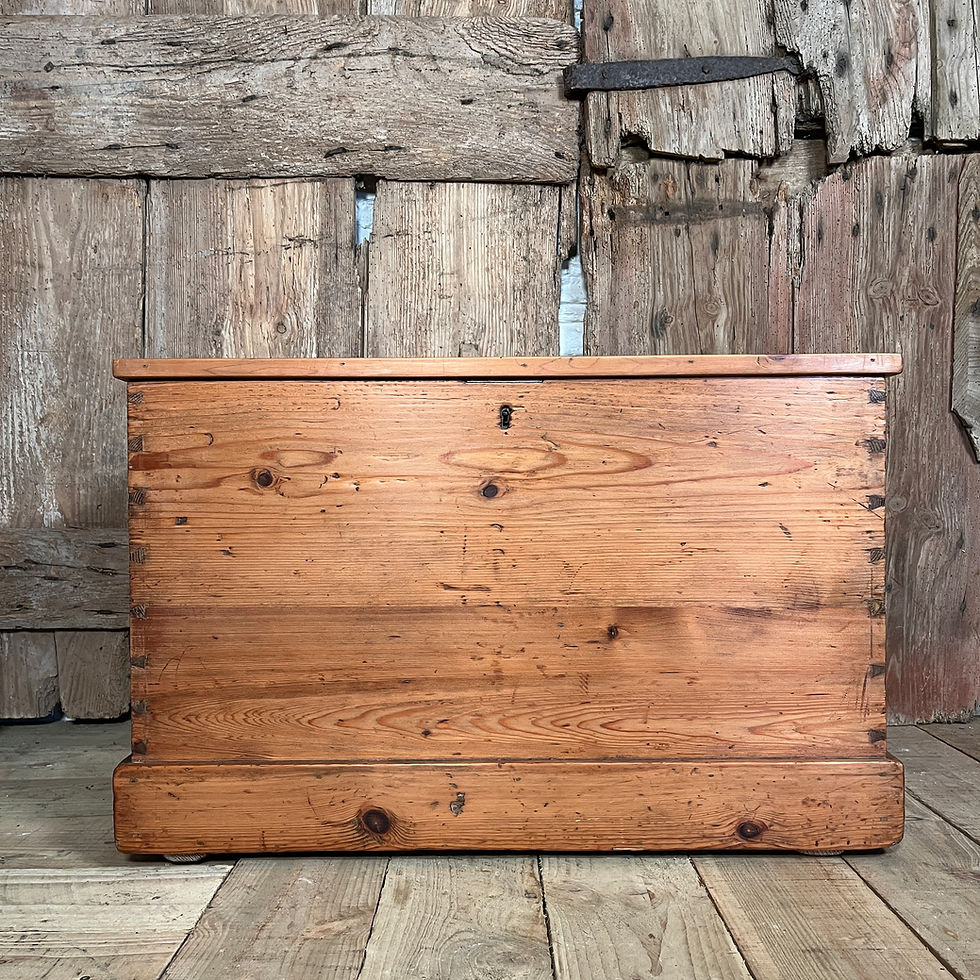 Thumbnail: SOLD Pine Chest - Circa 1880