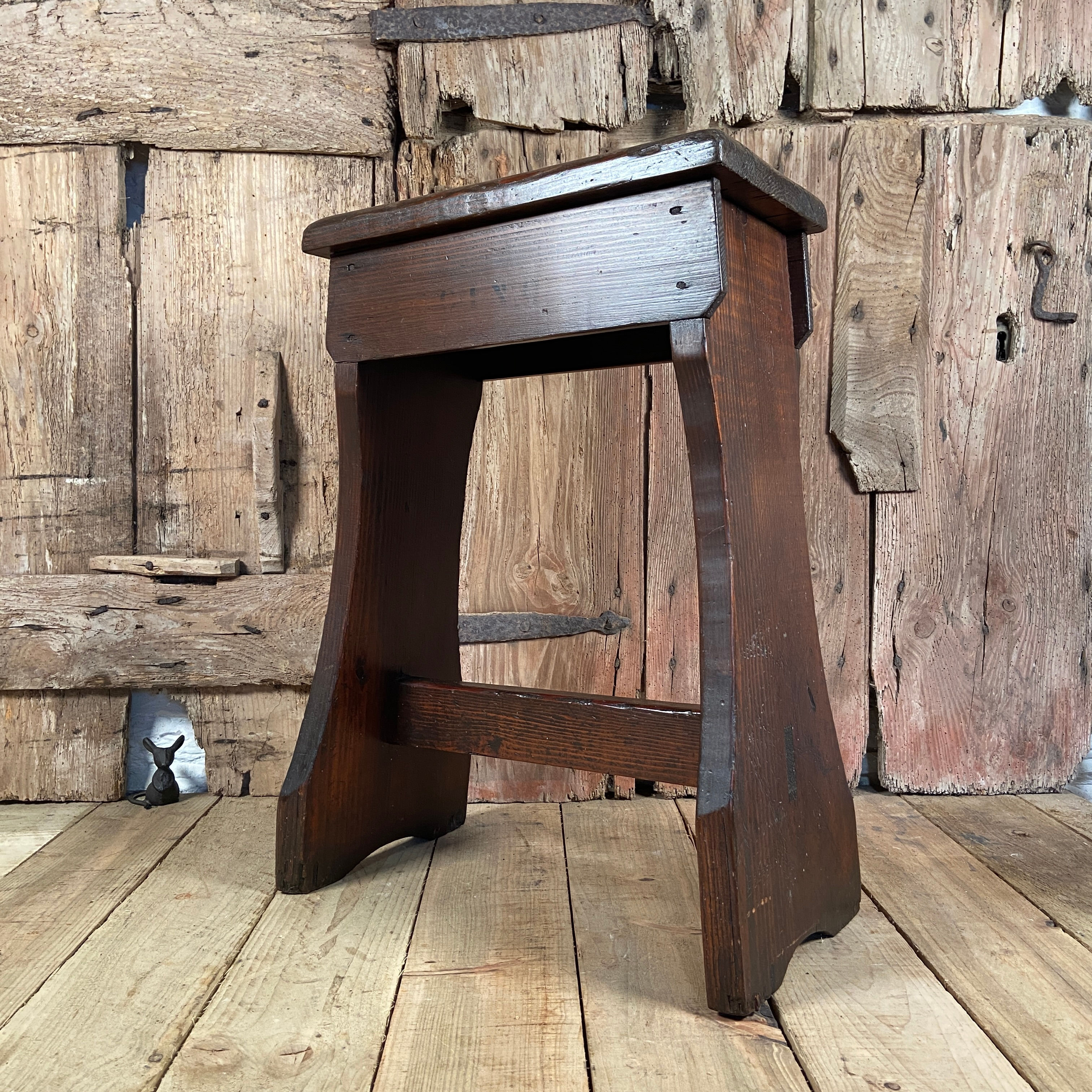 SOLD Oak Chapel Organ Stool - Circa 1880