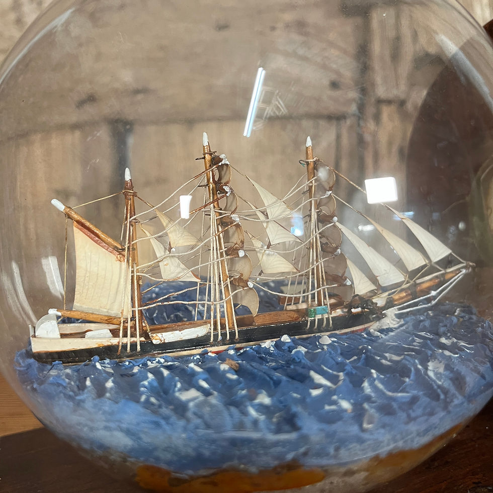 Thumbnail: Ship in a Lightbulb - Early 20C