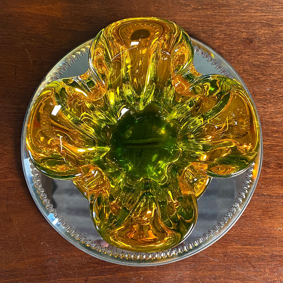 Thumbnail: Sanyu Japanese Glass - Mid 20th Century
