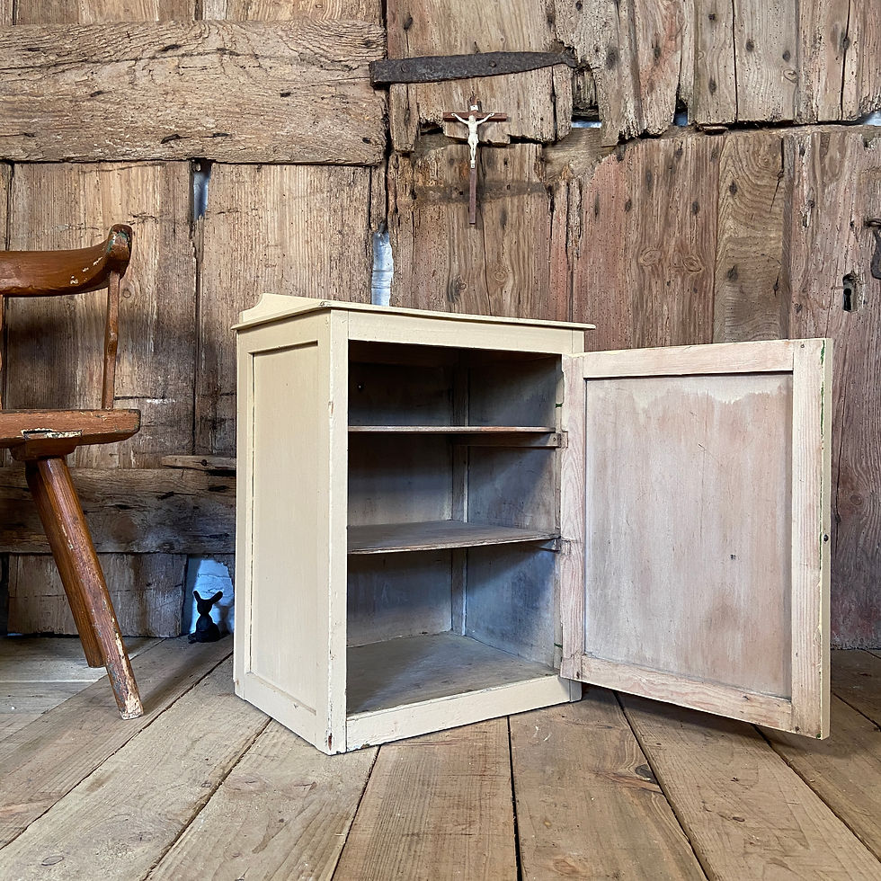 Thumbnail: Painted Pine Wall Cabinet