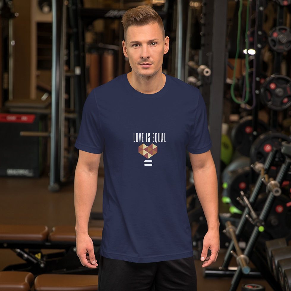 Miniature : Love is Equal Short-Sleeve Unisex T-Shirt