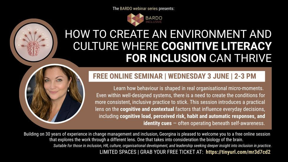 Cognitive Literacy of Inclusion - Free Webinar