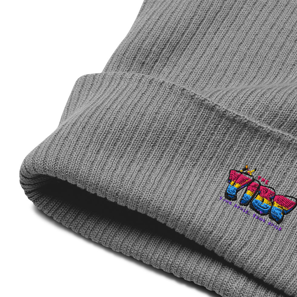Thumbnail: Vibe Organic ribbed beanie