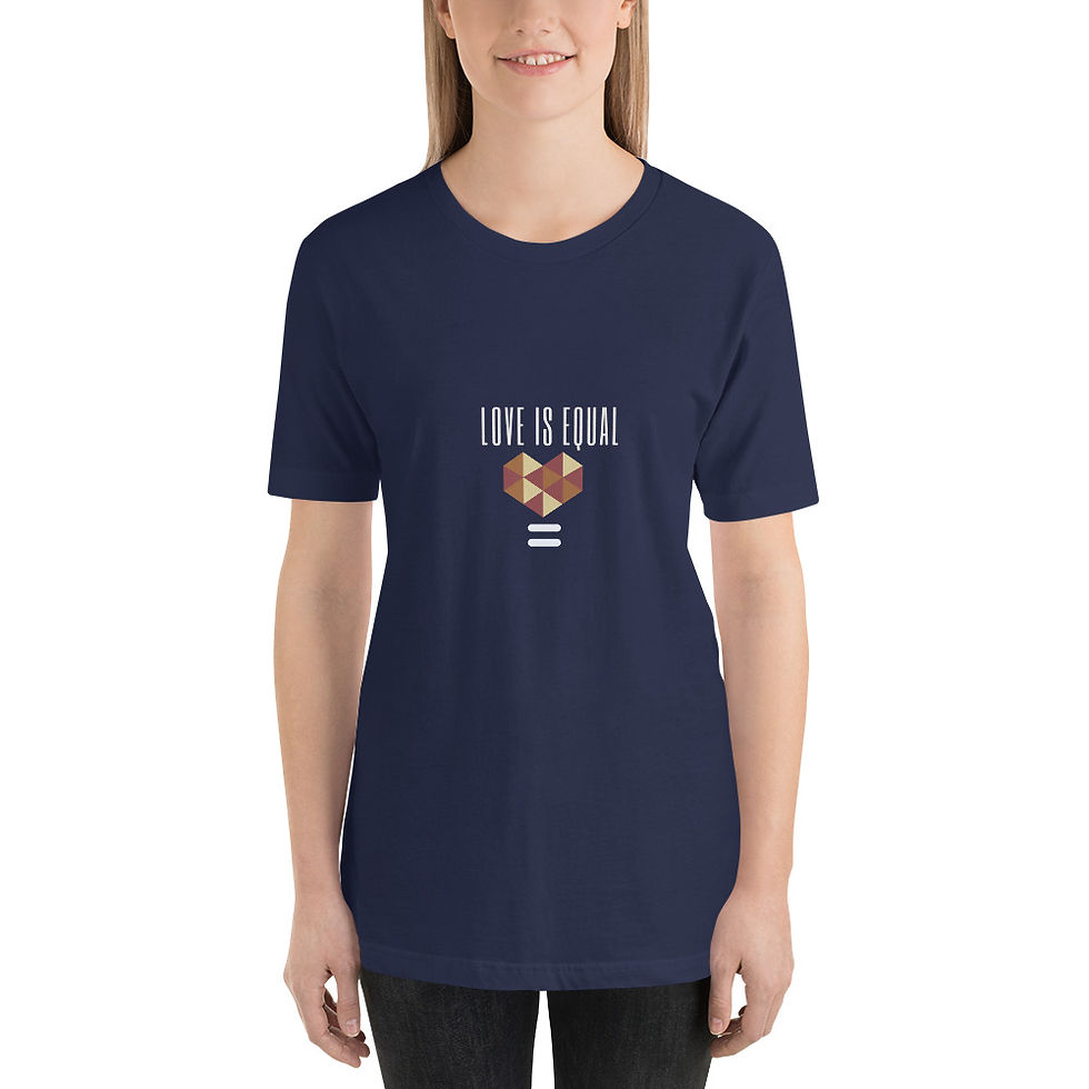Miniature : Love is Equal Short-Sleeve Unisex T-Shirt