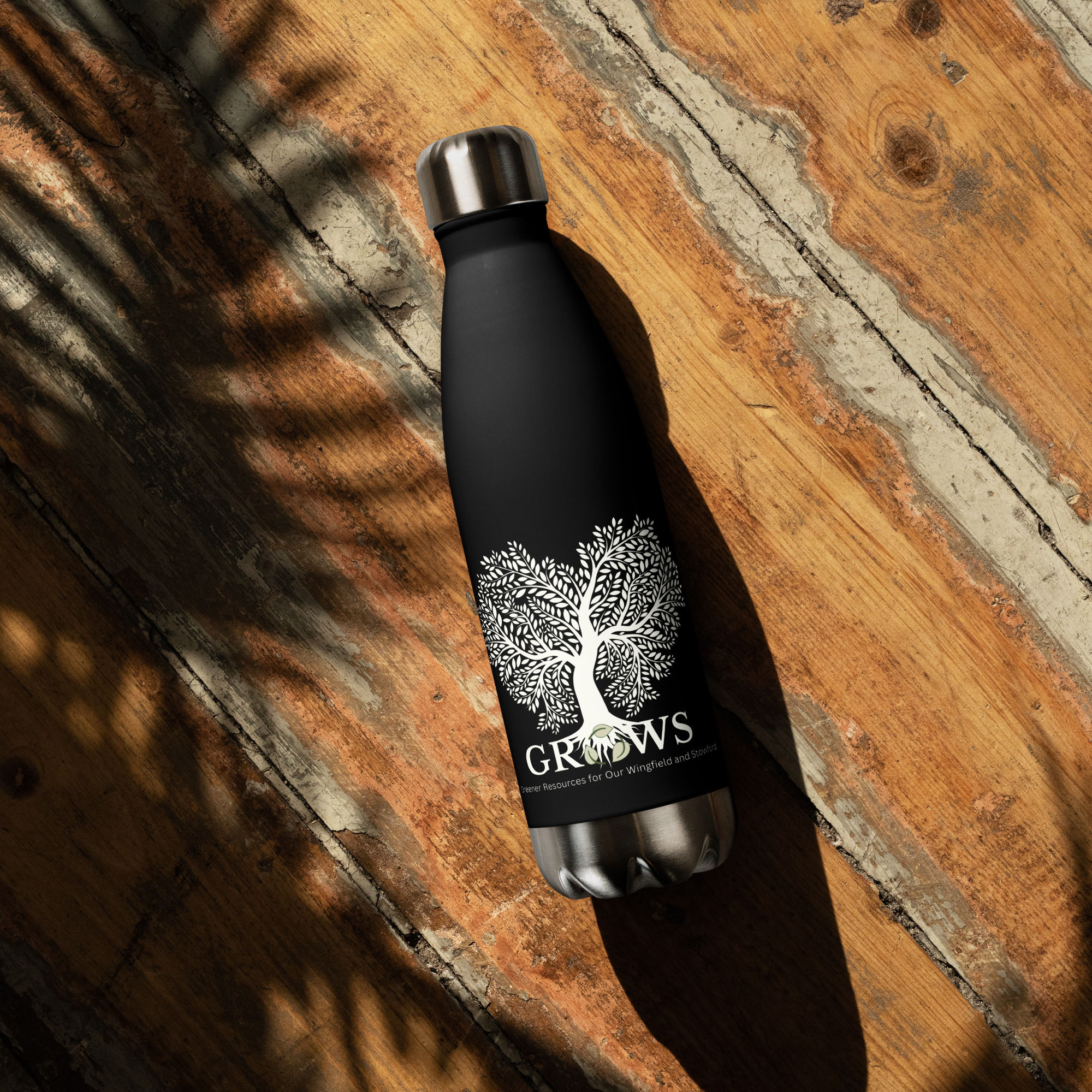 GROWS Stainless steel water bottle