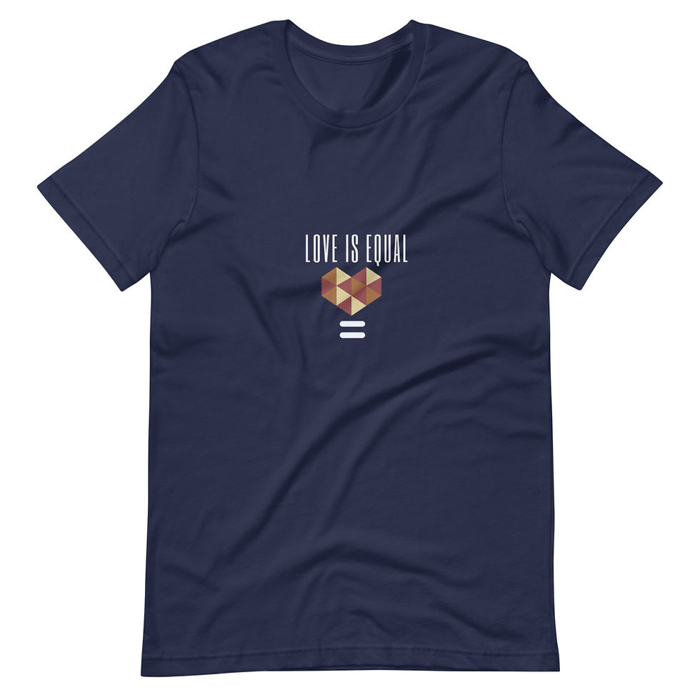 Miniature : Love is Equal Short-Sleeve Unisex T-Shirt