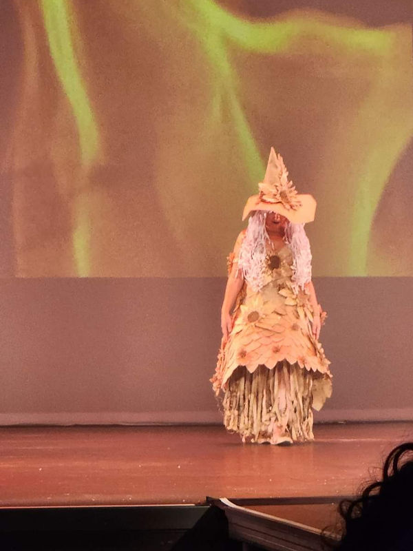 A Live action shot on stage