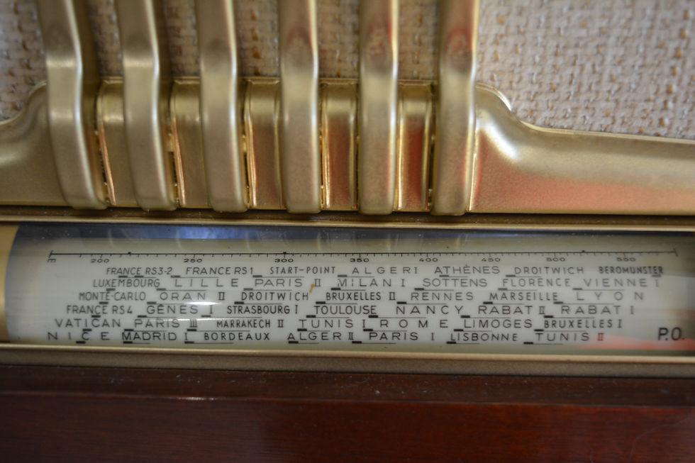 Miniature : DUCRETET-THOMSON "L036" de 1950 : Poste radio vintage Bluetooth