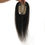 Thumbnail: 9x14cm Straight Silk Base Virgin European Human Hair Toupee for Women with Clips