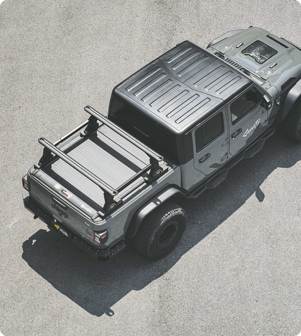Thumbnail: ULTRA RIDGE Truck Bed Rack-HIGH ver. (Roll-Up Models/AL/AXL)
