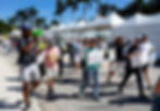 GRACE attendees marched through the West Palm Beach farmers' market