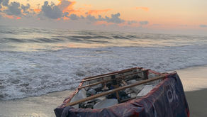 The more recent landing.