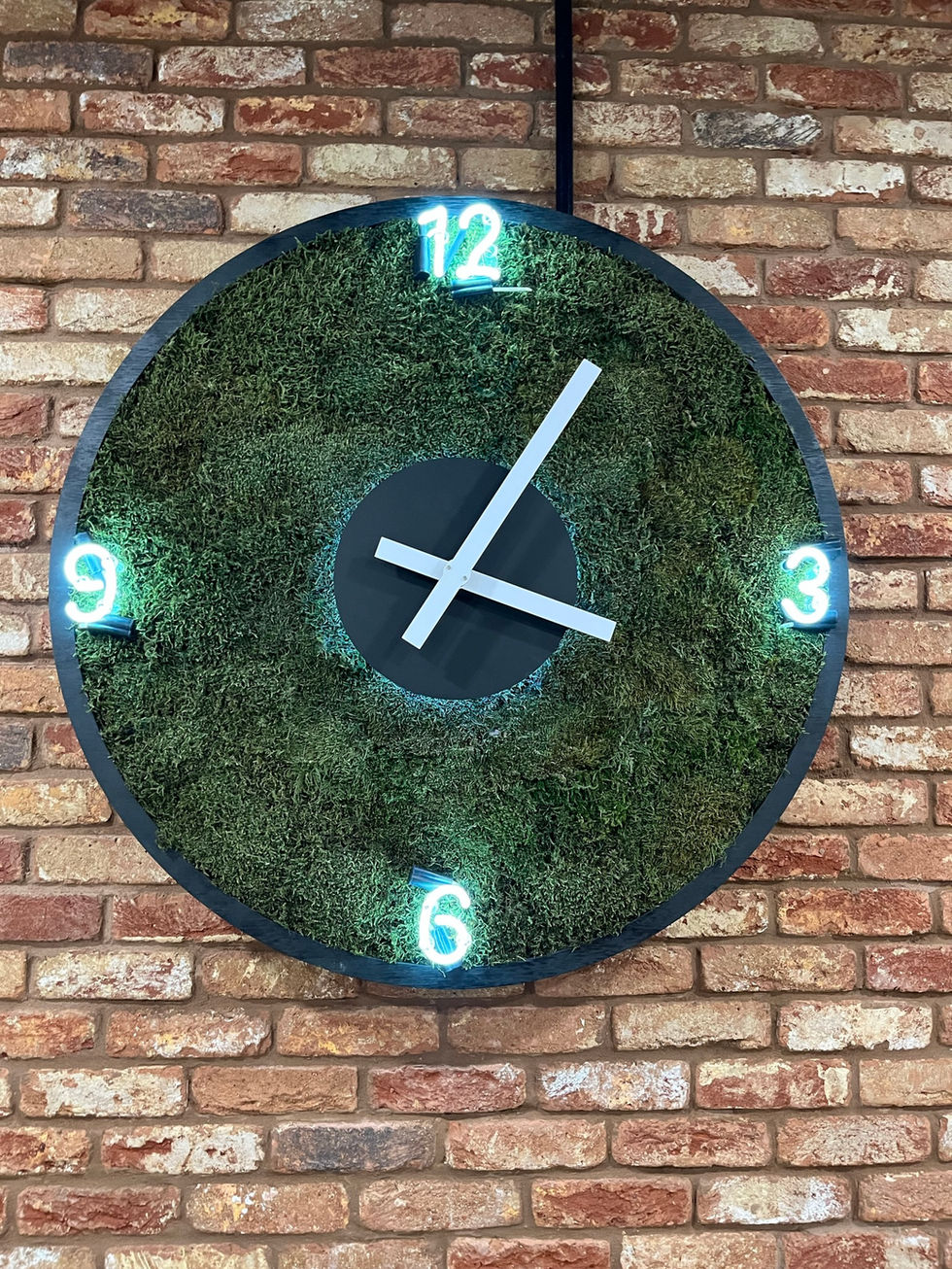 hand made clock