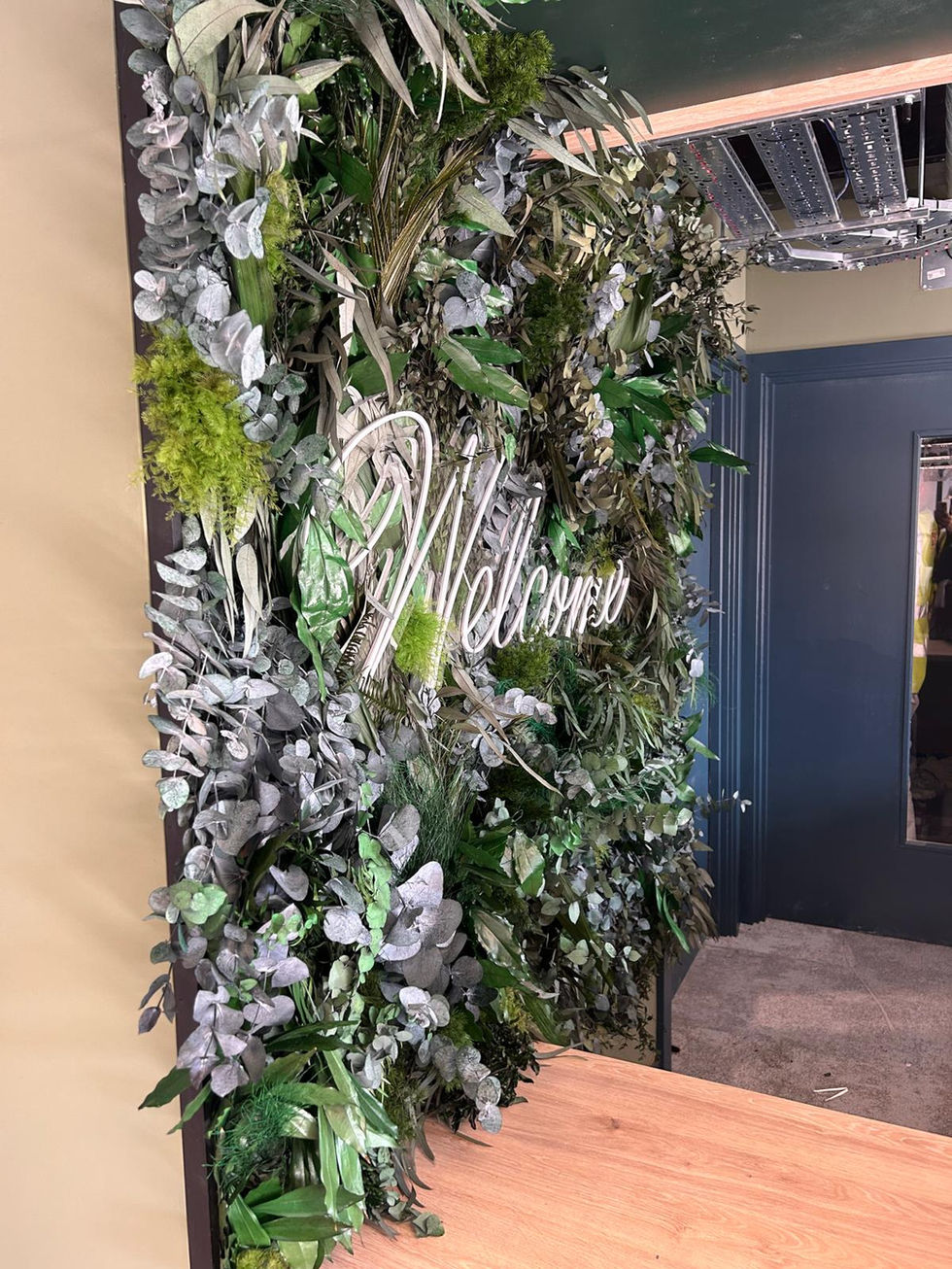 preserved foliage wall