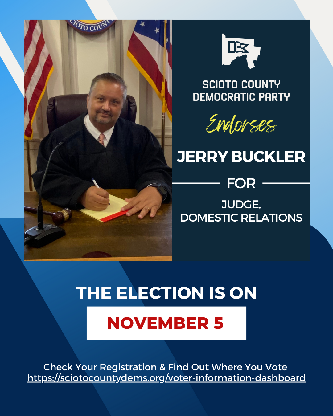 Jerry Buckler for Judge, Domestic Relations