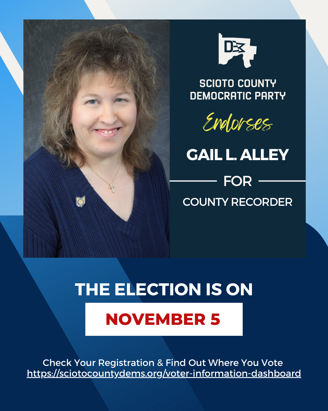 Gail Alley for Scioto County Recorder