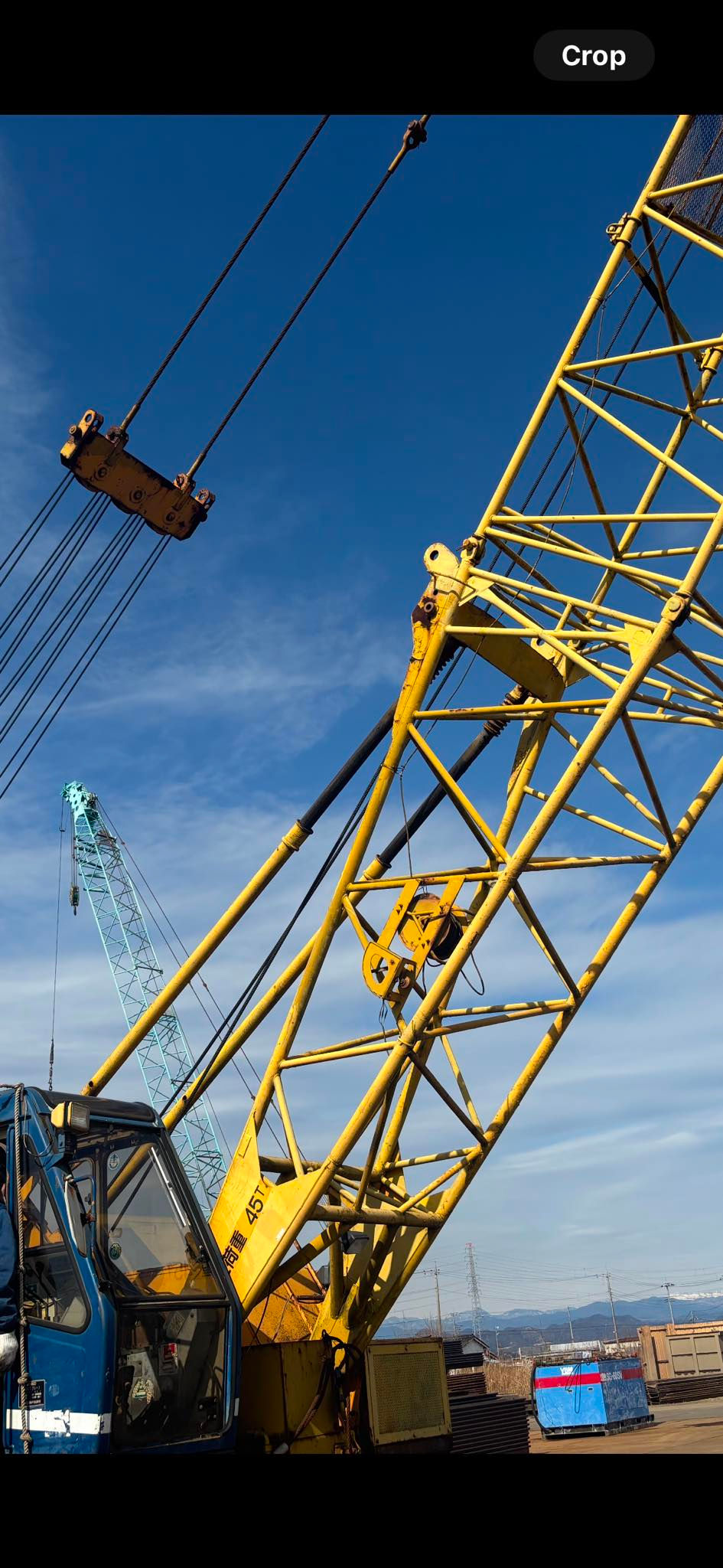Thumbnail: KOBELKO CROLLER CRANE  7045 , 45Ton